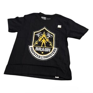 WWE Braun Strowman Boys S T-Shirt 🐾 Monsters of All Monsters Authentic Tee